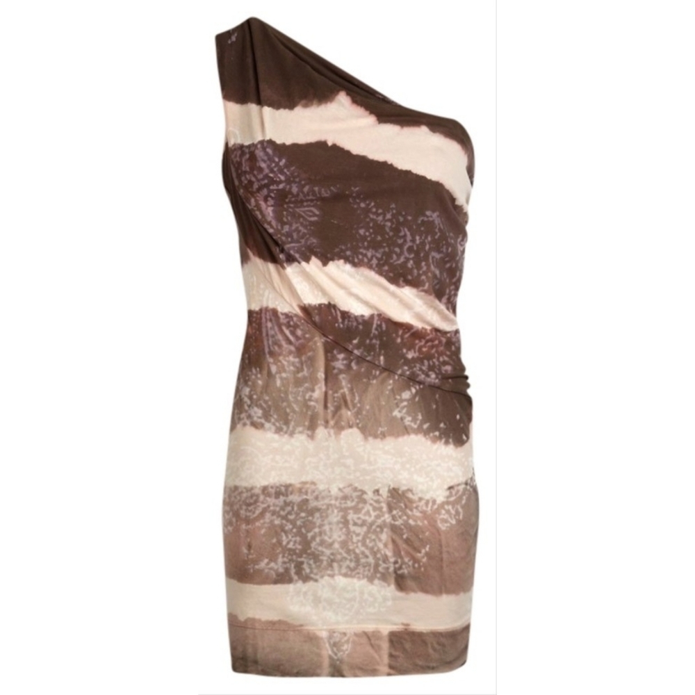 All Saints Breton Uma Bleach Dye Dress 8